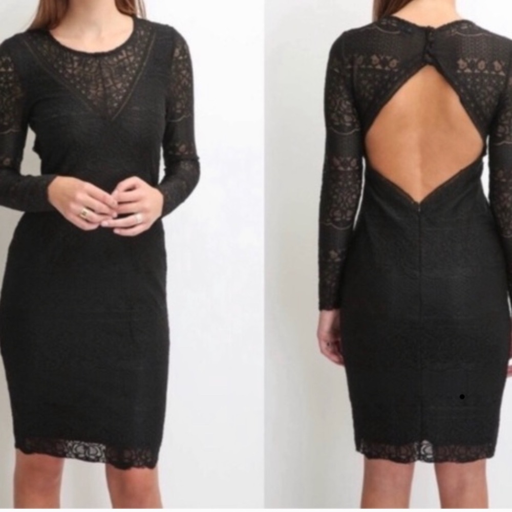 Bardot long sleeve dress-Size 6 NWT